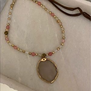 Stone necklace